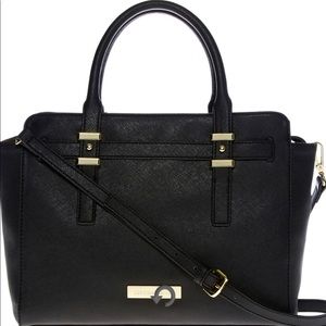 Brand New Liz Claiborne Tuxedo Satchel